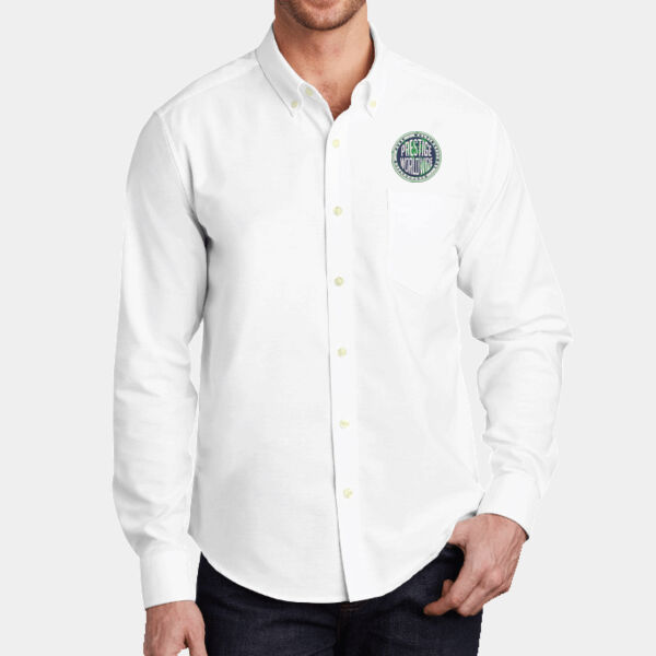 Untucked Fit SuperPro ™ Oxford Shirt Thumbnail